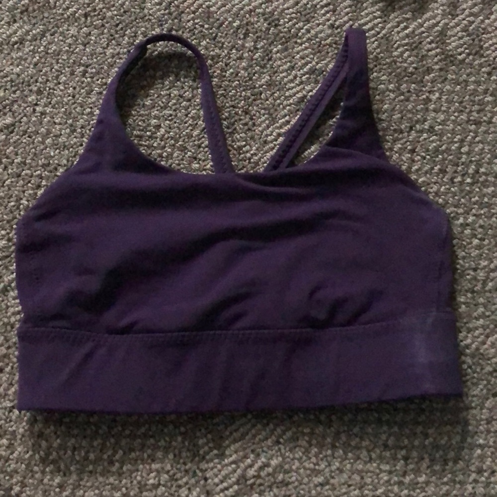 Purple Lululemon Sports Bra